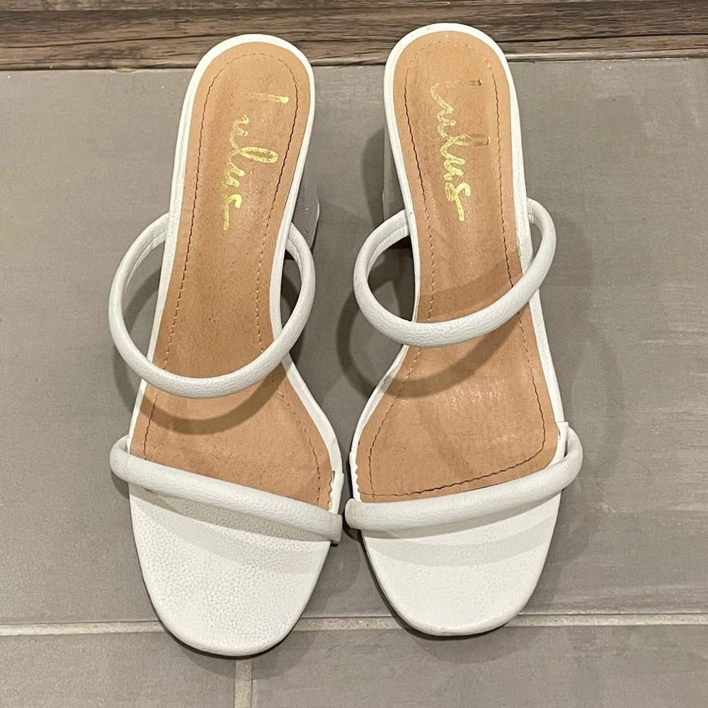 White heels